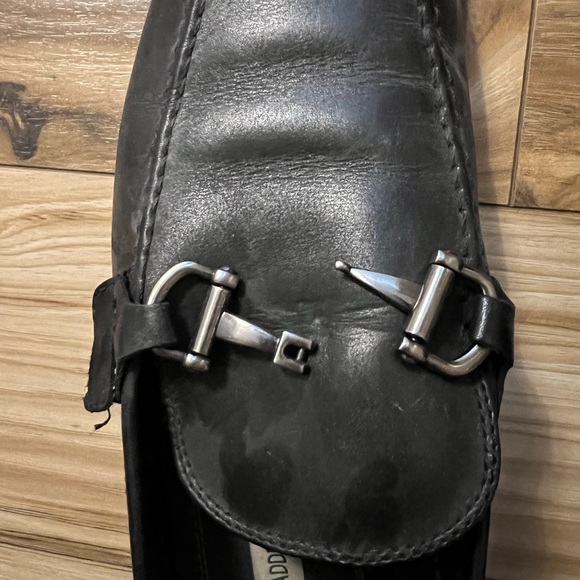 Steve Madden black dress shoes. Leather loafers. - Picture 3 of 5